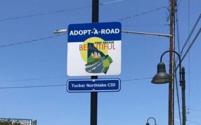 Tucker-Northlake CID Participates in Adopt-a-Road Program