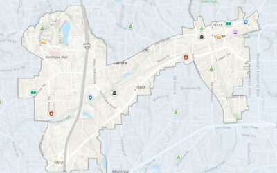 Map of Public Resources in the Tucker-Northlake CID