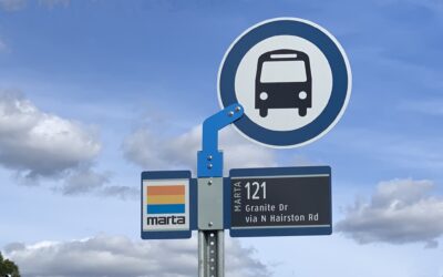 New MARTA Signage Installed in Tucker